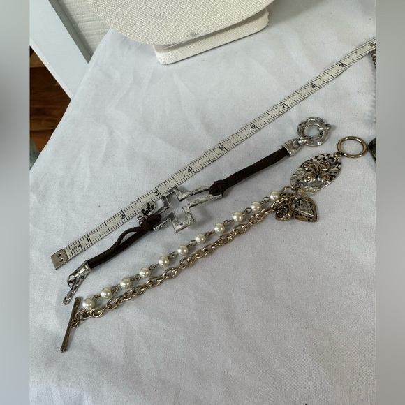 Faith based cross necklace and bracelets industrial vibe - Picture 4 of 7